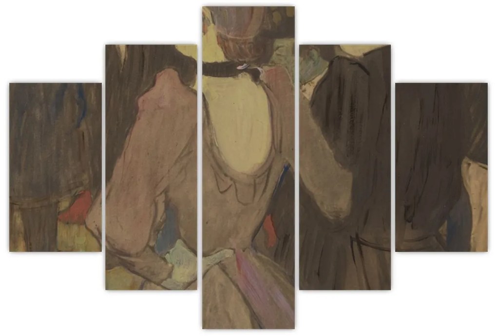 Kép - Henri de Toulouse-Lautrec, La Goulue and Her Sister, reprodukciók (150x105 cm)