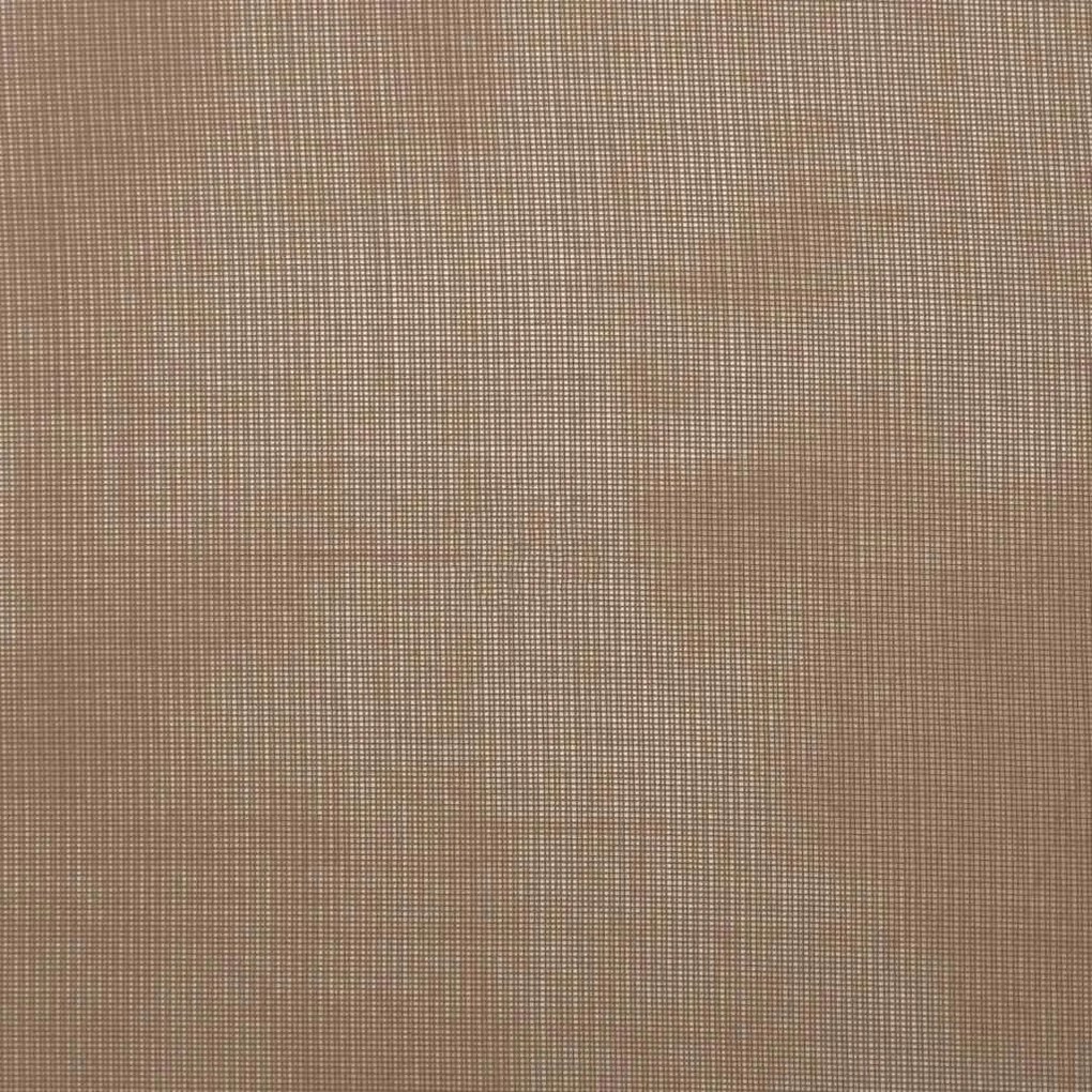 2 db világosbarna fátyolfüggönyök hurokkal 140x260 cm