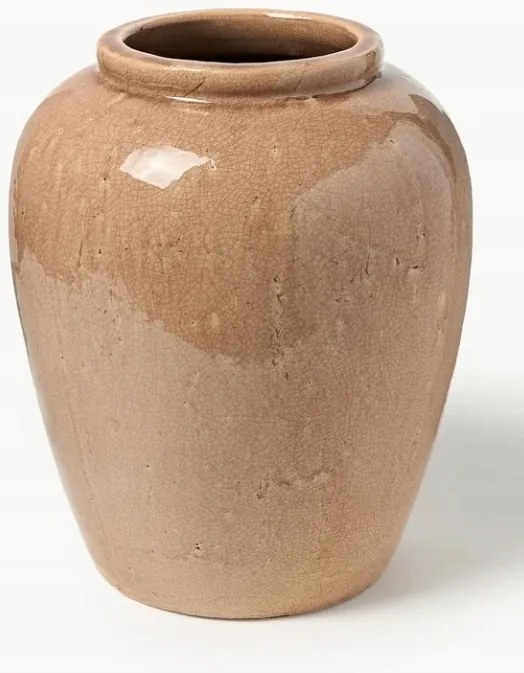 Veda terrakotta váza, W 39 cm