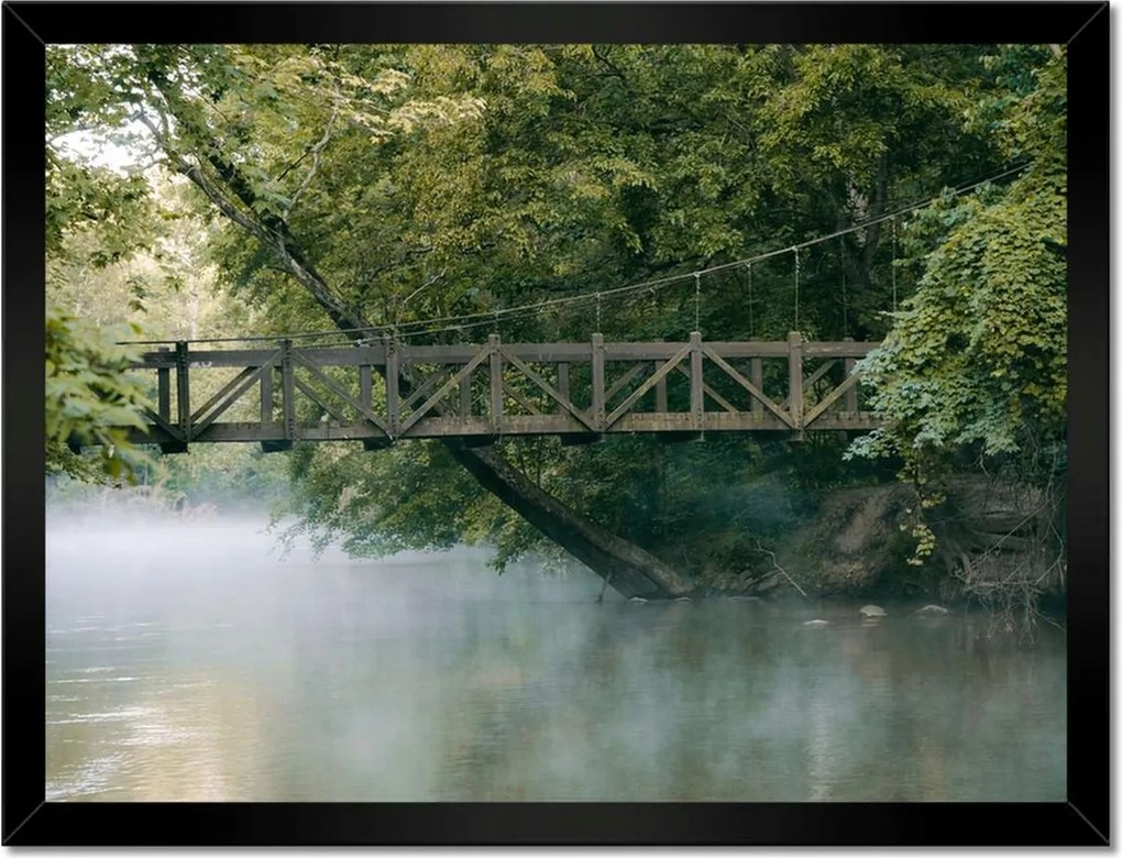 Poszterek keretben 40x30 Híd Építészet Tájkép