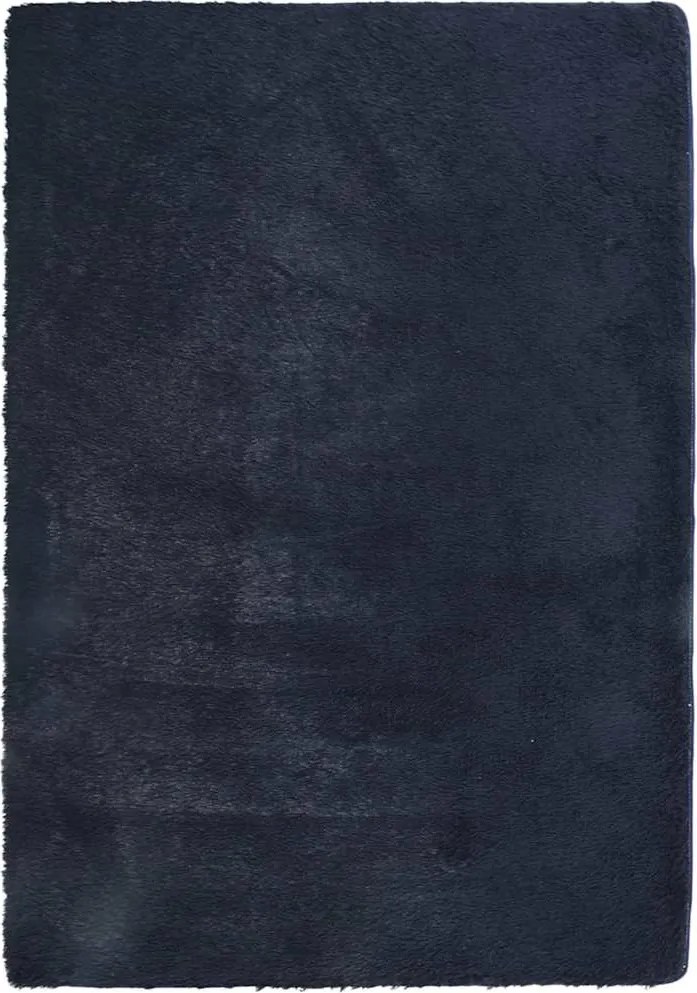 vidaXL tengerész hosszú szálú NAVARRA bozontos szőnyeg 120x170 cm