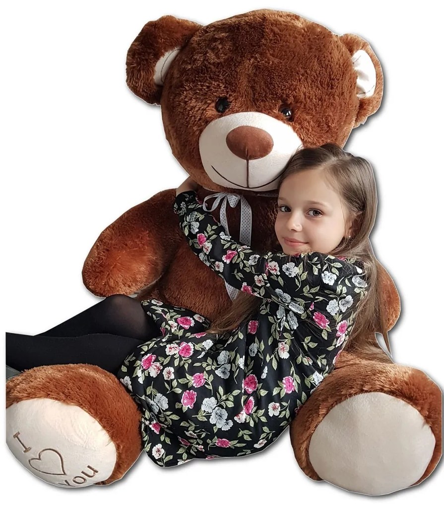 Plüss játék Maci 160 cm brown