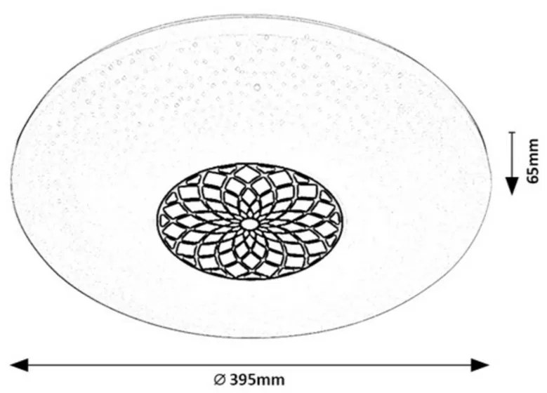 Rabalux 5364 Ophelia mennyezeti SMART LED lámpa