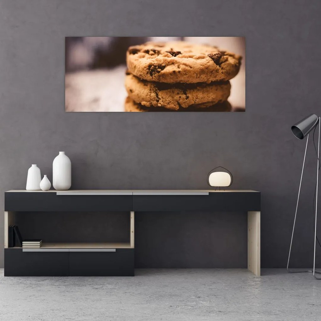 Cookies süti képe (120x50 cm)