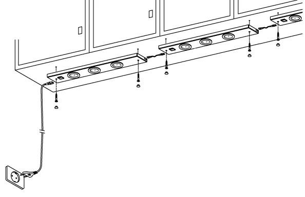 Eglo 93706 - LED Kompakt lámpa KOB 3xLED/2,3W/230V