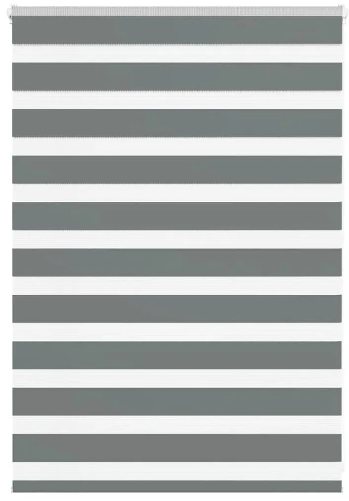 zebrafüggönnyel sötét szürke szövetszélesség 90,9 cm poliészter