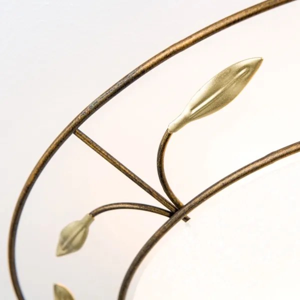 Orion DL 7-338/2 - Mennyezeti lámpa LUCA 2xE14/40W/230V átm. 40 cm bronz/patinás