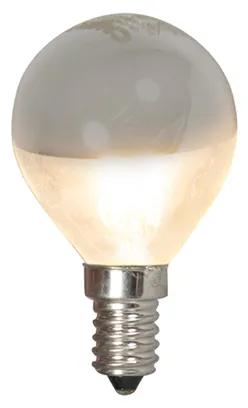 LED izzó gömblámpa fej tükör E14 240V 4W 370lm