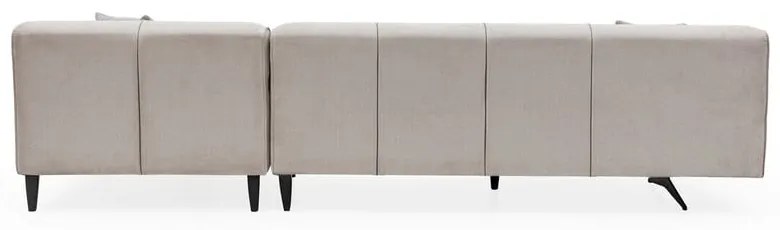 Jivago világosbézs sarokkanapé, jobb oldali - Artie