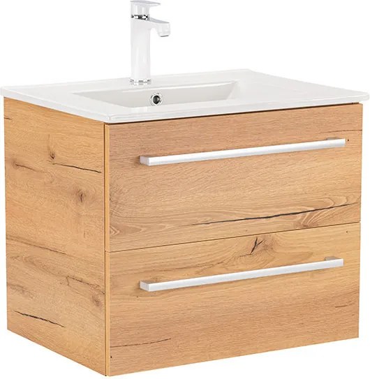 Vario Clam 60 Fürdőszoba alsó szekrény mosdóval
