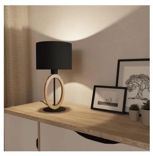 Eglo 43569 - Asztali lámpa BASILDON 1xE27/40W/230V