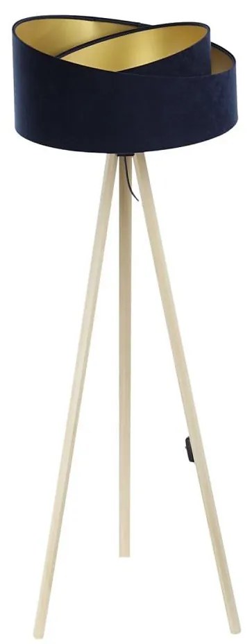 Állólámpa GALAXY 1xE27/60W/230V kék/bézs