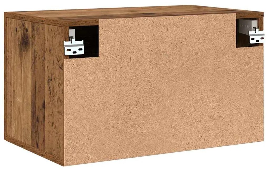 Fali Szekrény Régi fa 60 x 36.5 x 35 cm Faanyag