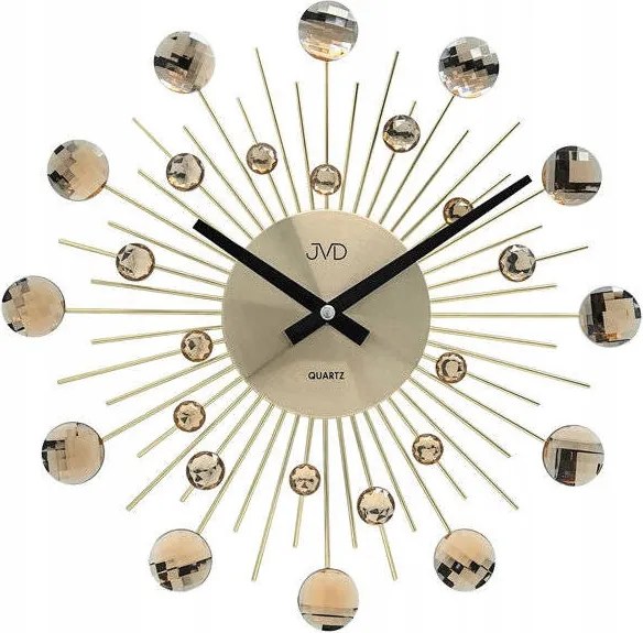 Látványos Falióra Jvd Kristályokkal HT111.2