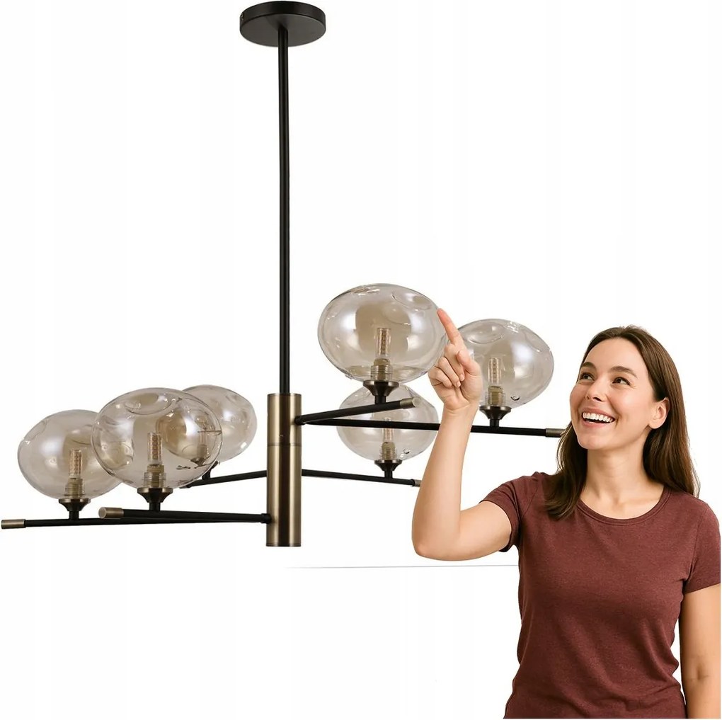 Mesta csillár PND-58856-6-MB-AB Italux