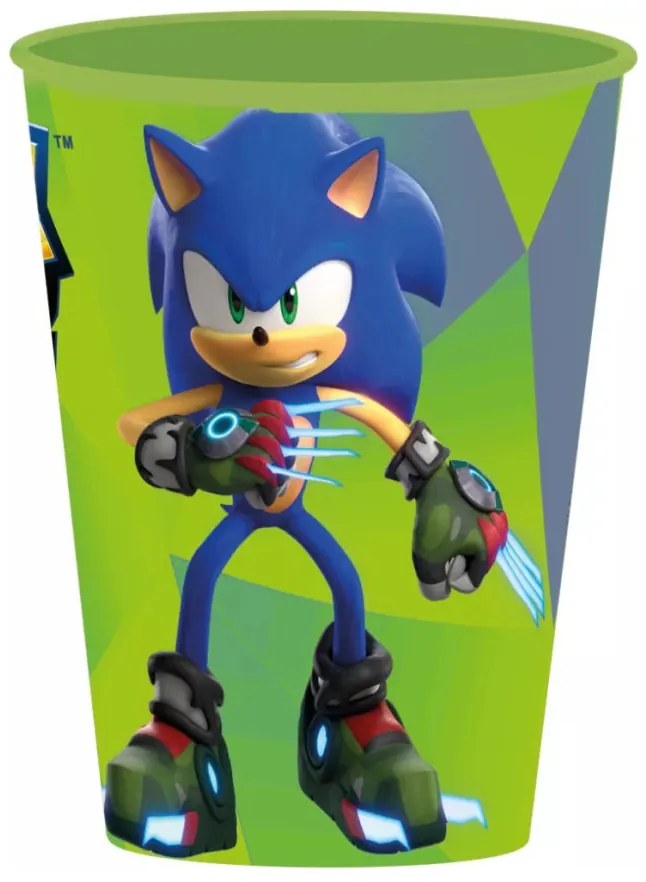 Sonic a sündisznó Prime műanyag pohár 260 ml