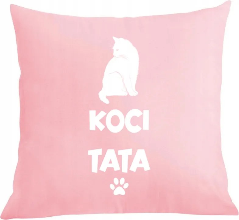 Párna párnahuzat Apák napja Macska Apa