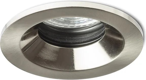 RENDL BELLA GU10 süllyesztett lámpa matt nikkel 230V LED GU10 15W IP65