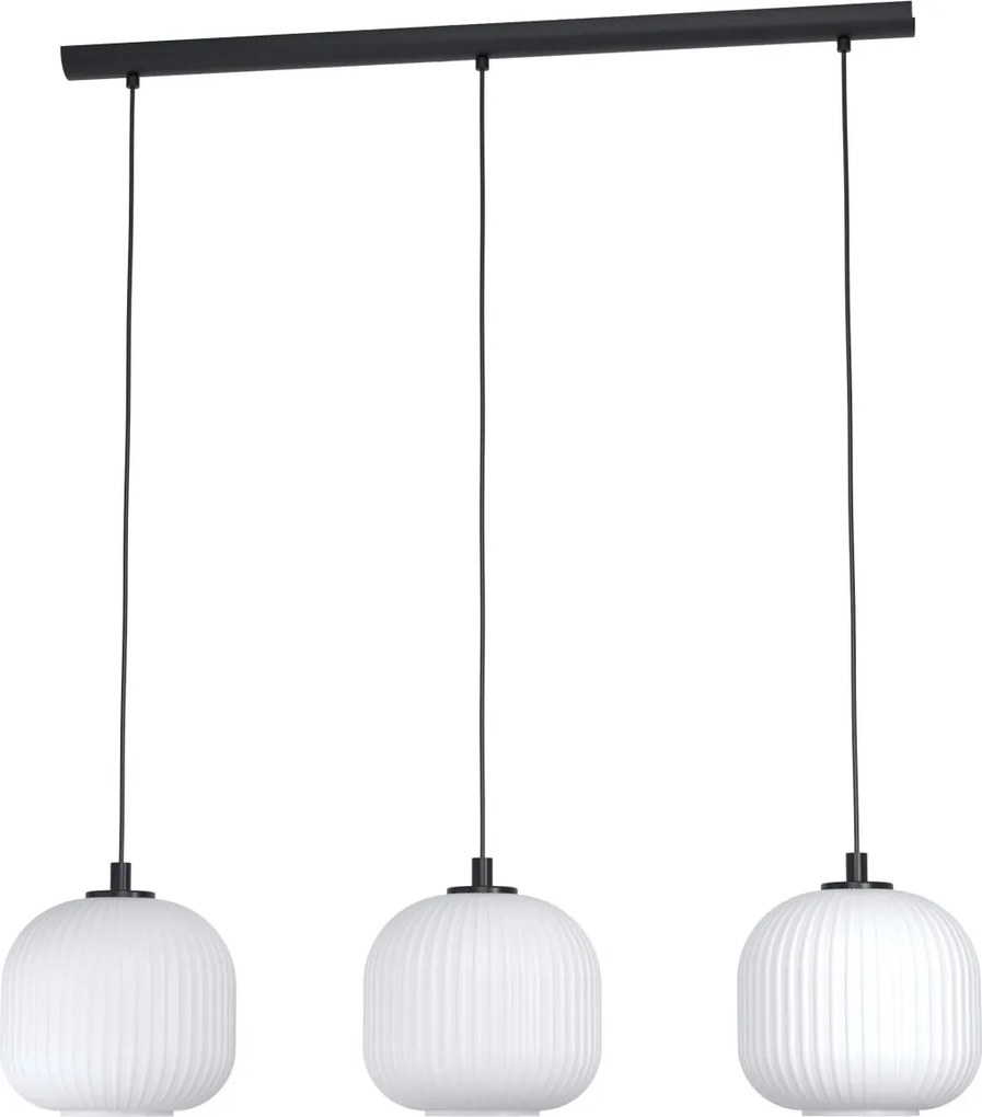 EGLO 99367 MANTUNALLE Modern Függesztett Lámpa Fehér, Fekete E27 IP20