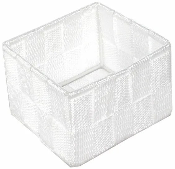 Tárolórendszer Compactor TEX 12 x 12 x 7 cm, fehér