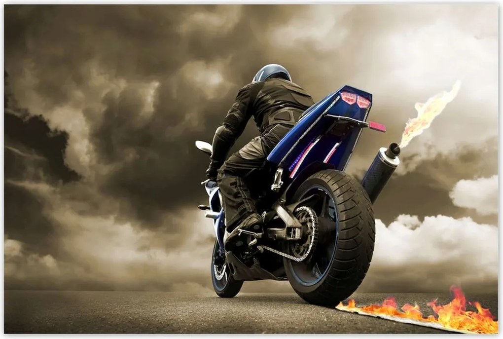 Poszterek 120x80 Az üldöző driftel A tűz