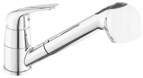 Ceramia S-Line Pro mosogató csaptelep kihúzható zuhannyal, 2 áram króm SIKOBSLPRO283