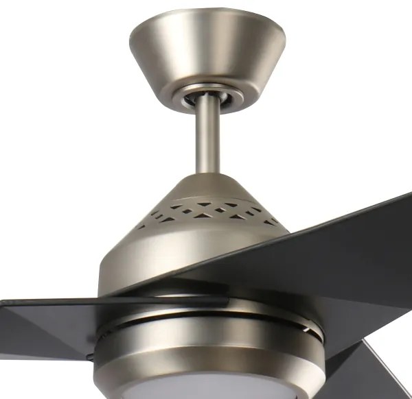 Kichler KLF-JADE-60-AP-LED Dimmelhető mennyezeti ventilátor JADE 18W/230V fekete + távirányító