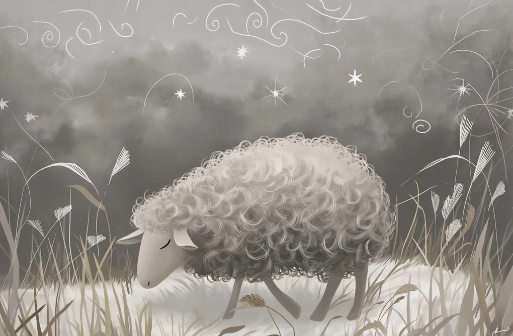 Poszter 91,5x60cm Buja bárány