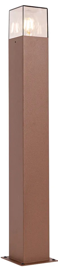 Ipari kültéri állólámpa rozsdabarna 70 cm IP44 - Denmark
