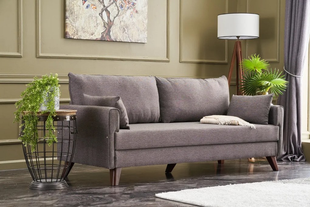 3 személyes kanapéágy Bella Sofa - Barna