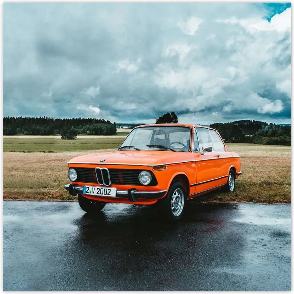Poszterek 100x100 Bmw 2002 Klasszikus oldtimer