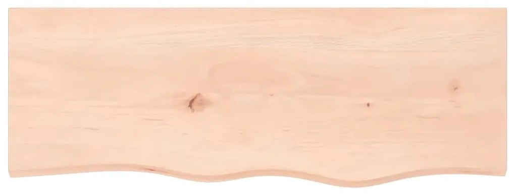 kezeletlen tömör fa fürdőszobai pult 80x30x(2-6) cm