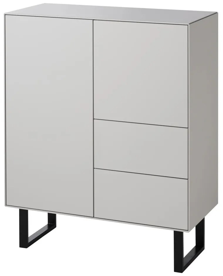 Világosszürke magas komód 91x111 cm Edge by Hammel – Hammel Furniture