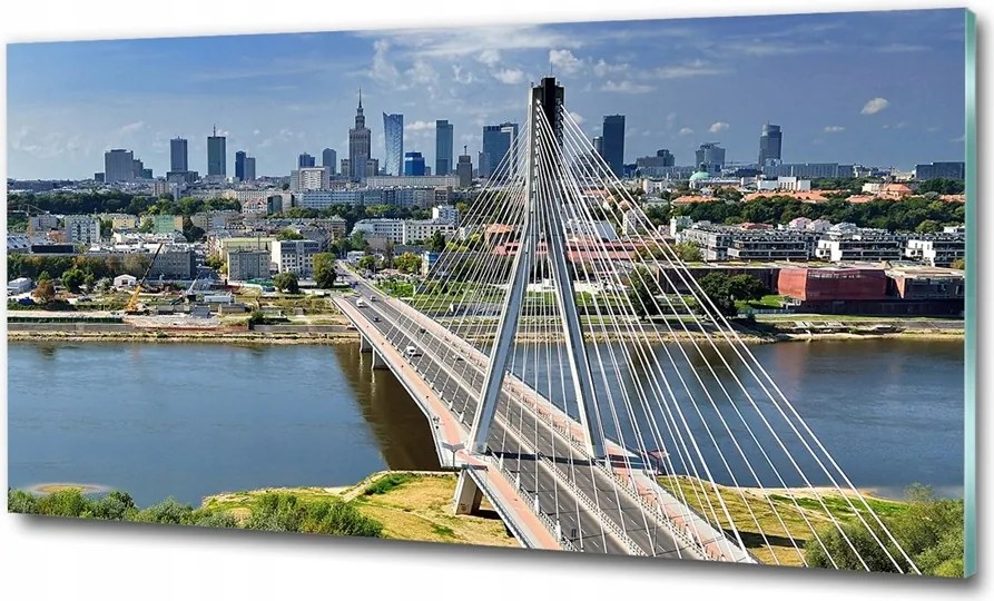 Fotó üvegkép Manhattan New York 100x70