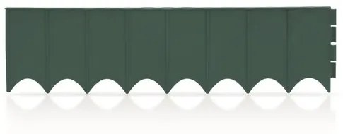 Garden Fence kerti szegély – zöld 10 db,