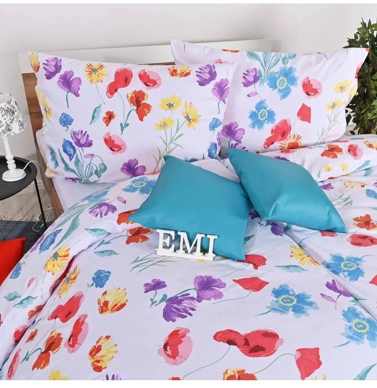 EMI Summer flanel ágyneműhuzat, A standard egyszemélyes ágy szett tartalma: 1x 140x200 + 1x 70x90