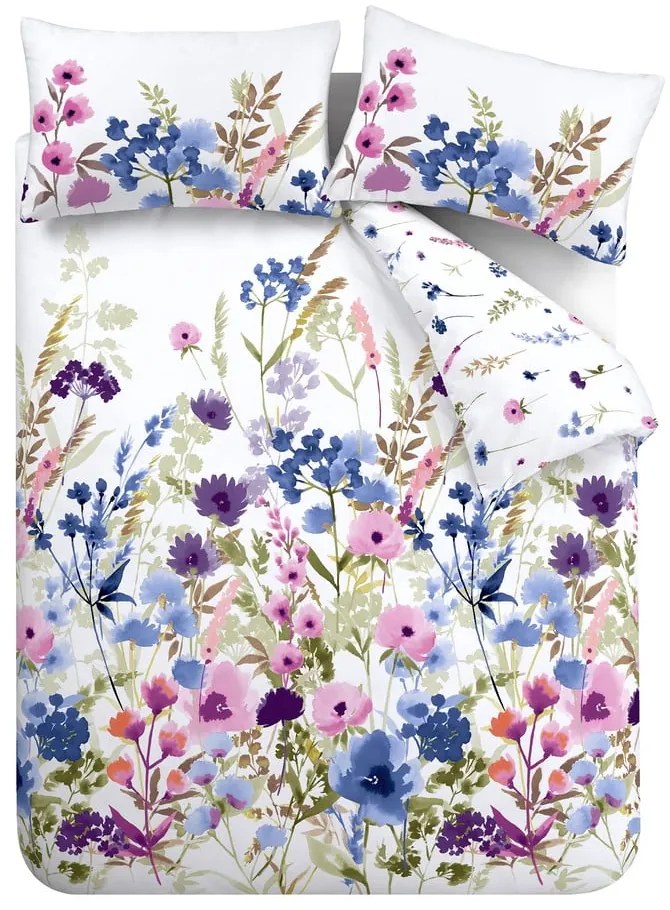 Kétszemélyes-hosszabbított ágyneműhuzat 230x220 cm Countryside Floral – Catherine Lansfield