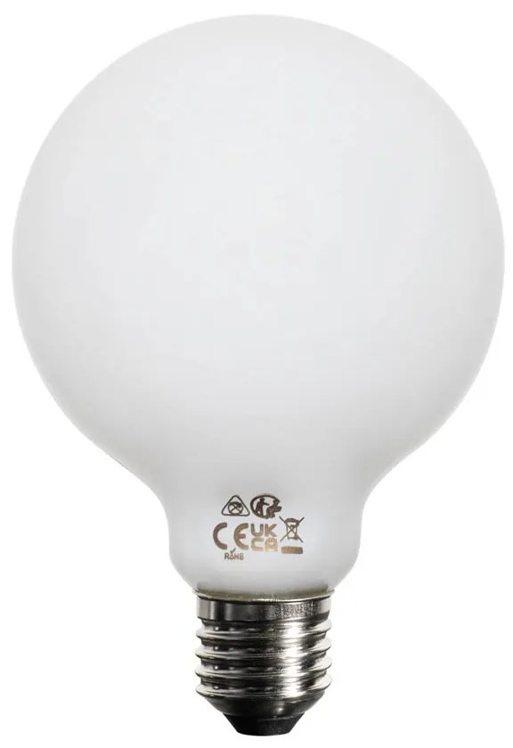 5 db-os E27 3 lépésben szabályozható LED opál G95 izzók 4W 450 lm 2700K