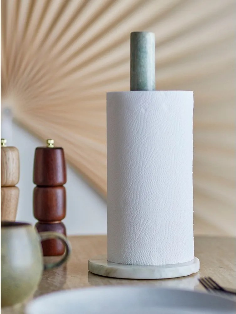 Világoszöld márvány papírtörlő tartó ø 15 cm Emy – Bloomingville