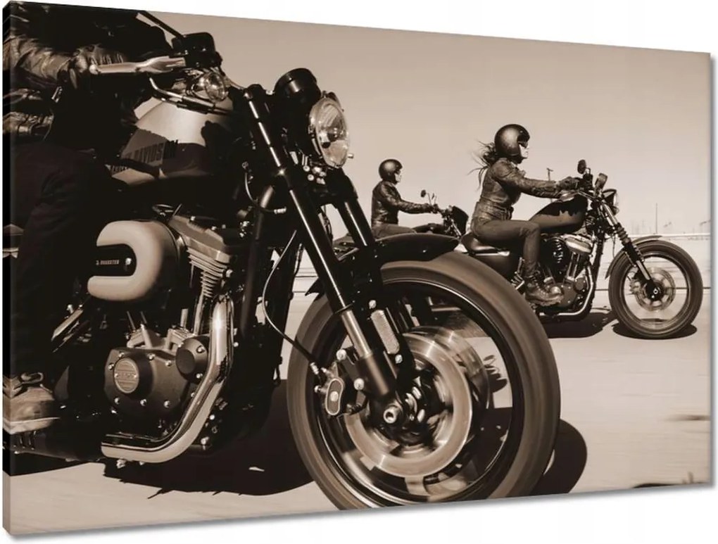 Vászonkép 90x60 Harley Davidson Motorkerékpár
