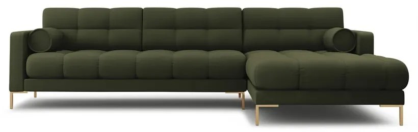 Zöld sarokkanapé (jobb oldali) Bali – Cosmopolitan Design