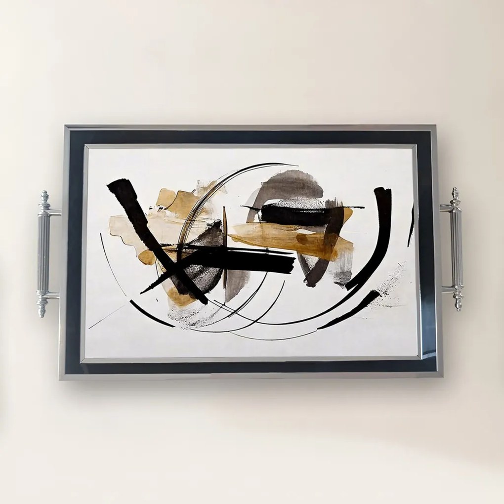 Üveg tálca, 38×24 cm – TPG9836
