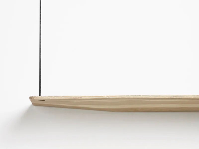 Polc "Stedge", 60 x 22 cm, 4 változat- Woud Variáns: világos tölgyfa