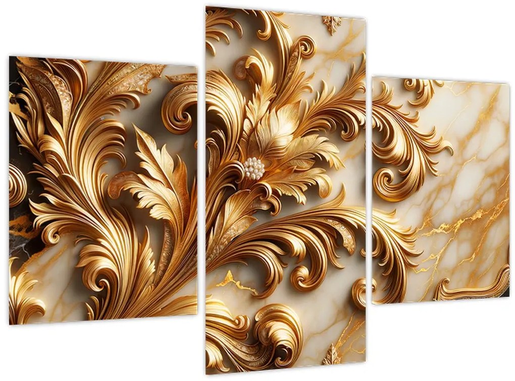 Kép - Márvány arannyal (90x60 cm)