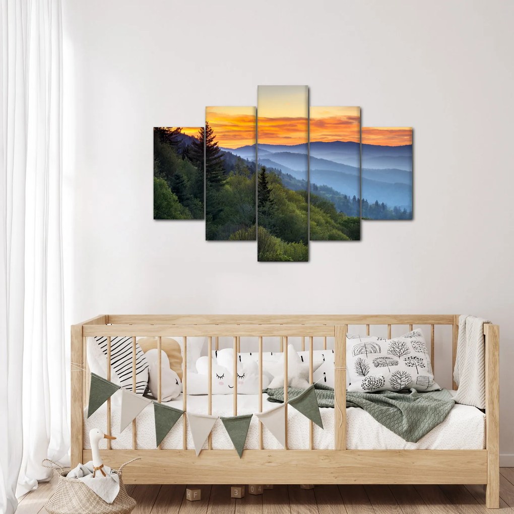 Kep - Vörös hajúak a hegyekben (150x105 cm)