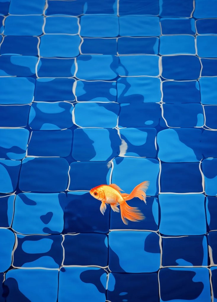 Poszter 39,5x55cm Arany Magány Halbőrben