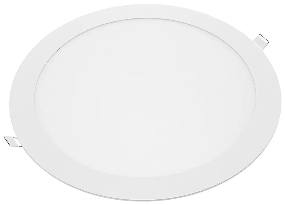 Beépíthető Kör Led Panel 24W meleg fehér