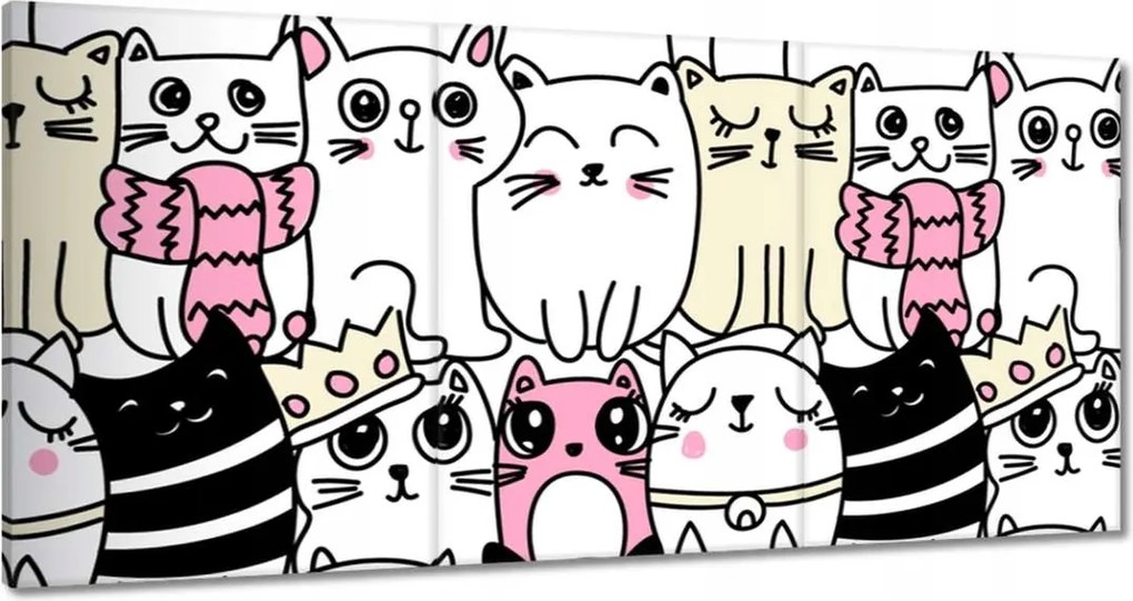 Vászonkép 180x90 Cica