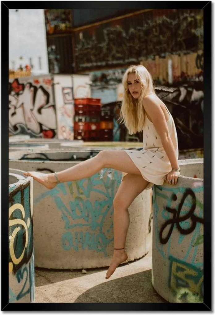 Poszterek keretben 40x60 Graffiti Utcaművészet