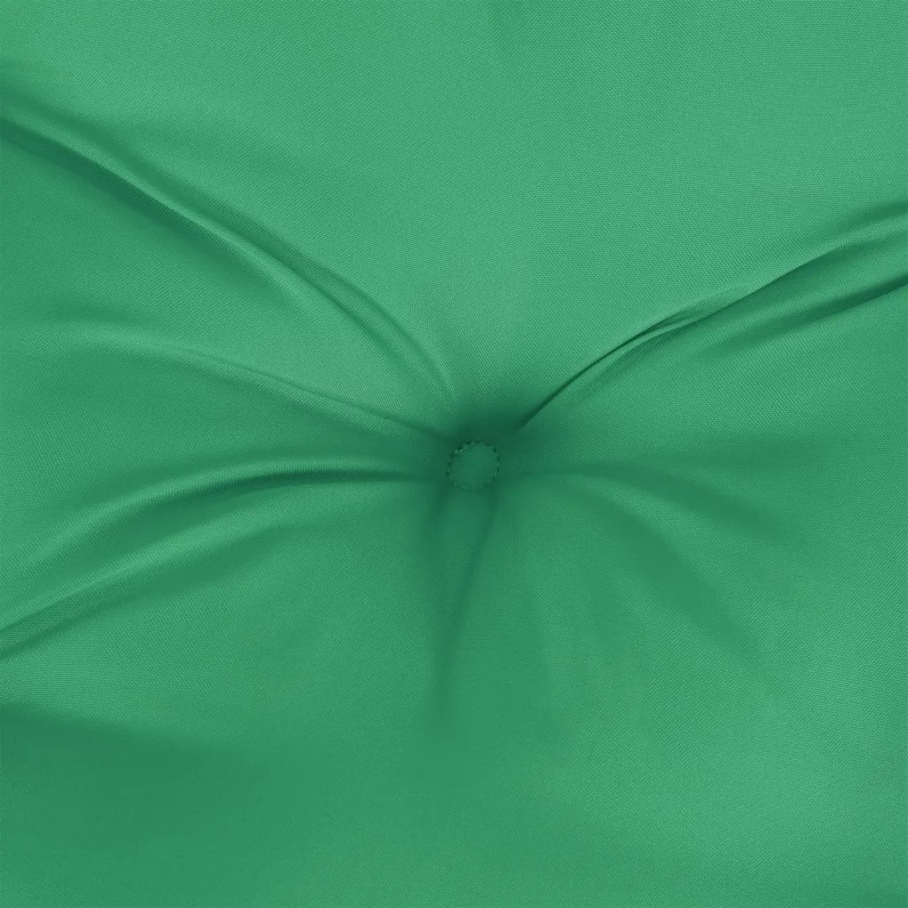 2 db zöld oxford szövet kerti padpárna 200 x 50 x 7 cm